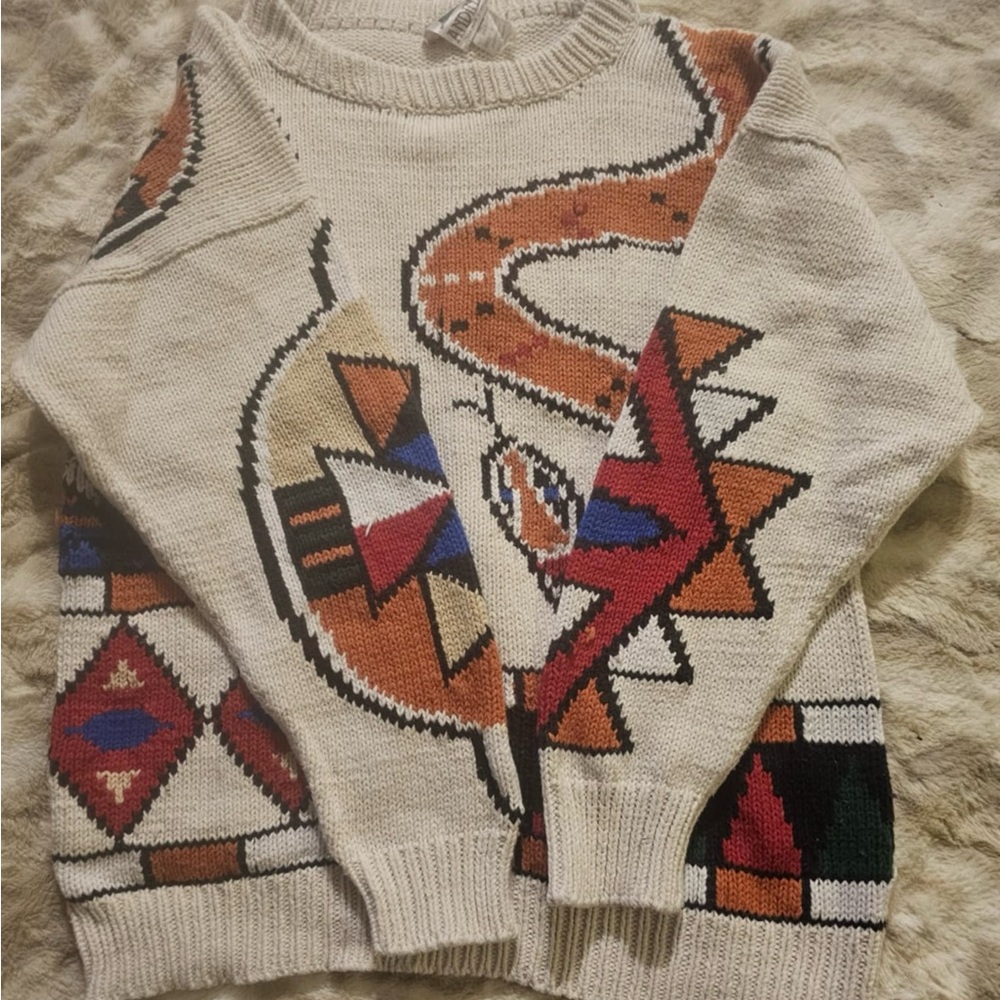 Angina Aztec Sweater
